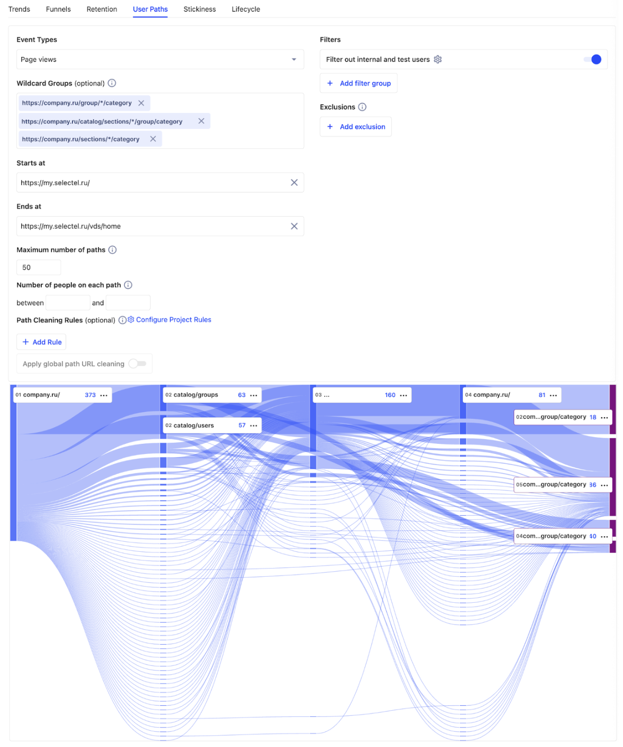 С использованием Wildcard Groups.